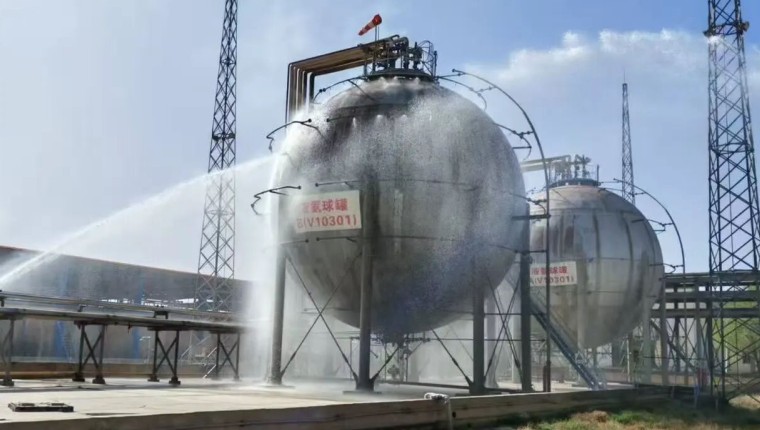 公司发展液氨泄漏应急措置演练
